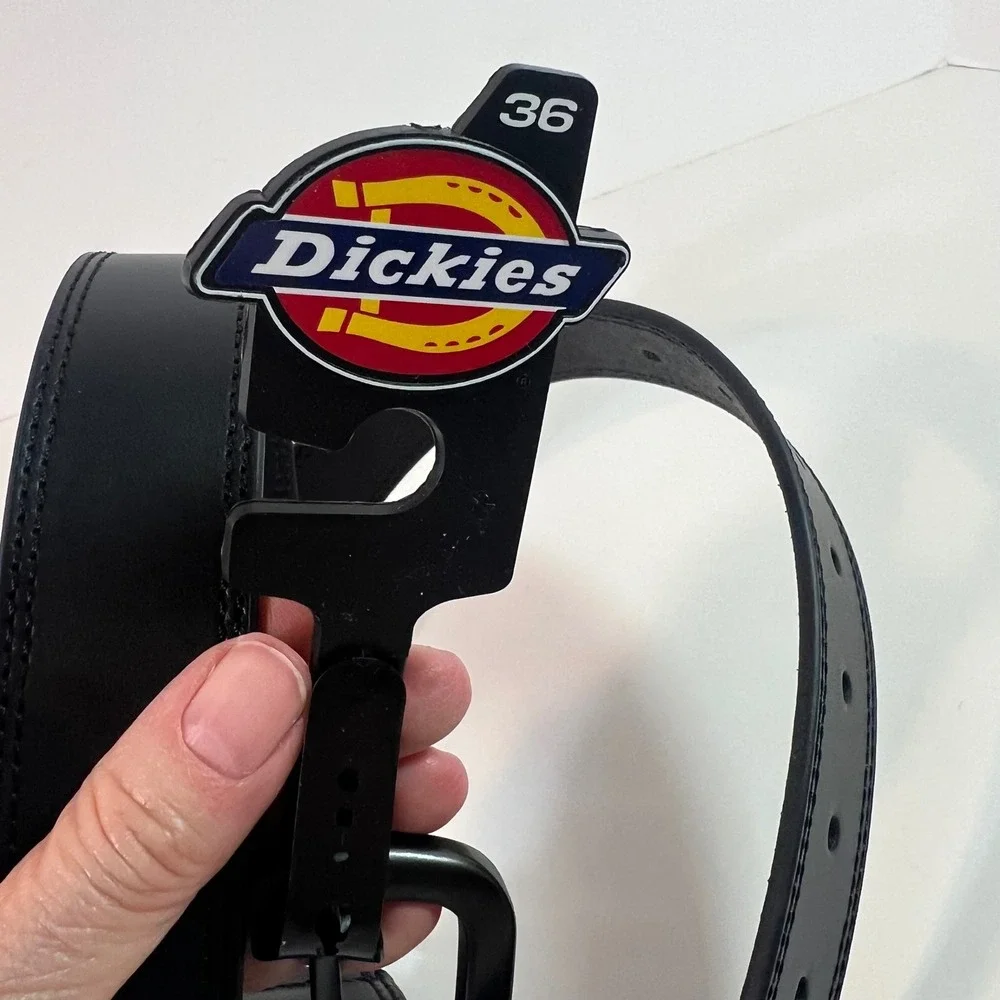 Dickies Leather Belt‎ Casual Style Black Workwear 11D102F9 Size 36 NWT #1